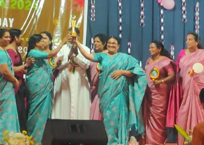 02-Oct.2024 : 2nd Prize in the Rosary Making Competition by Mathruvedhi